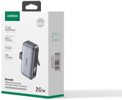 Ugreen PB503 Power Bank 5000mAh 20W Power Delivery Γκρι - Image 7