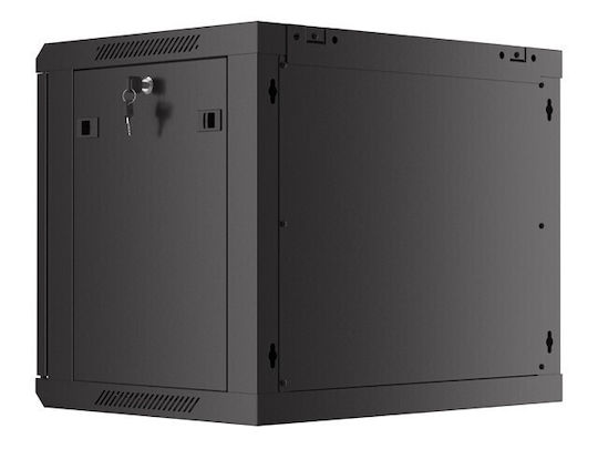 Lanberg Επιτοίχια Καμπίνα Rack 9U Μαύρο WF01-6409-23B - Image 12