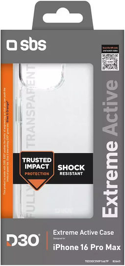 Sbs Extreme Active D3o Case Iphone 16 Pro Max Transparent - Image 2
