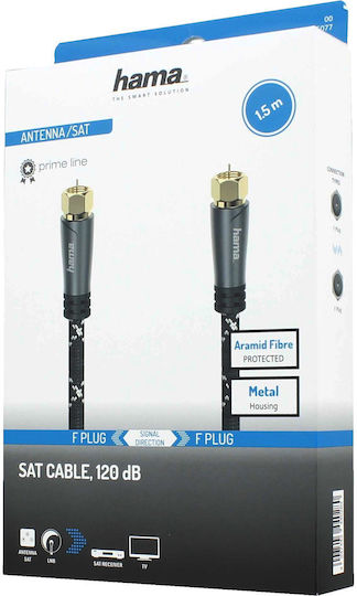 Hama 205077 Coaxial Cable 1.5 Meters Black - Image 4