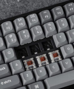 Alternative view of Keychron K2 Max K2M-J3 Ασύρματο Gaming Μηχανικό Πληκτρολόγιο 75% με Keychron Super Brown διακόπτες και RGB φωτισμό (Αγγλικό US)