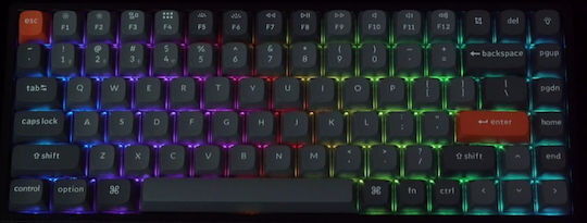 Keychron K2 Max K2M-J3 Ασύρματο Gaming Μηχανικό Πληκτρολόγιο 75% με Keychron Super Brown διακόπτες και RGB φωτισμό (Αγγλικό US) - Image 5