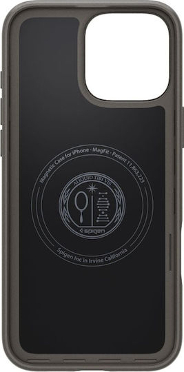 Spigen Thin Fit (MagFit) Back Cover Πλαστικό 1.55mm Gunmetal (iPhone 16 Pro) ACS08107 - Image 2