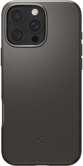 Spigen Thin Fit (MagFit) Back Cover Πλαστικό 1.55mm Gunmetal (iPhone 16 Pro) ACS08107 - Image 6