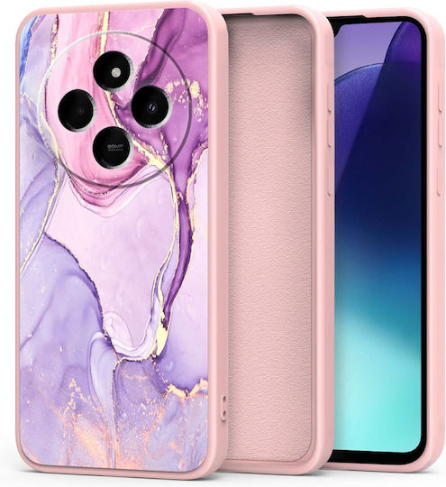 Tech-Protect Icon Back Cover Tempered Glass Πολύχρωμο (Xiaomi Redmi 14C, TECH-PROTECT)