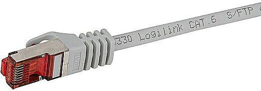LogiLink S/FTP Cat.6 Καλώδιο Δικτύου Ethernet 15m Γκρι 1τμχ CQ2102S - Image 2