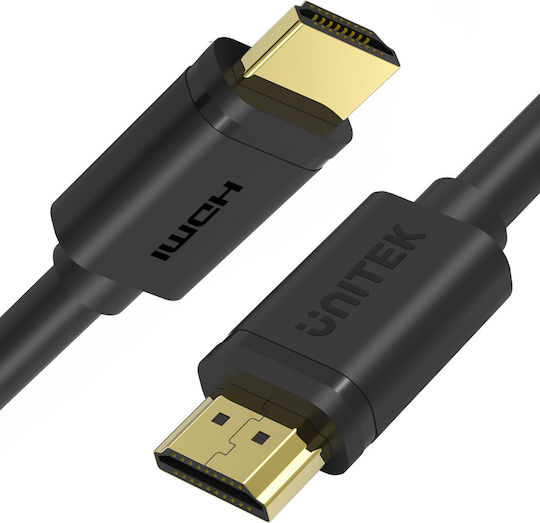 Unitek 4k C1101bk Black HDMI 2.0 Cable HDMI male - HDMI male 0.3m Μαύρο C11061BK - Image 2