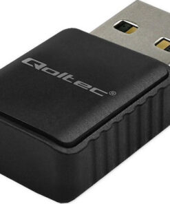 Alternative view of Qoltec Ασύρματος USB Αντάπτορας Δικτύου 1300Mbps