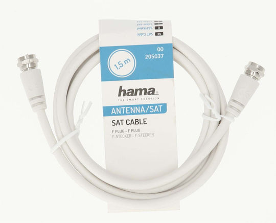 Hama Antenna Cable F 1.5m White 002050370000 - Image 4