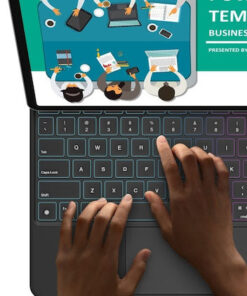 Alternative view of Dux Ducis MK Series Flip Cover με Πληκτρολόγιο Μαύρο (iPad Pro 2024 11")