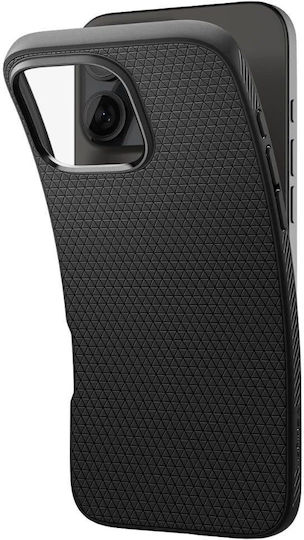 Spigen Liquid Air Back Cover Σιλικόνης 0.3mm Matte Black (iPhone 16 Pro Max) ACS07988 - Image 4