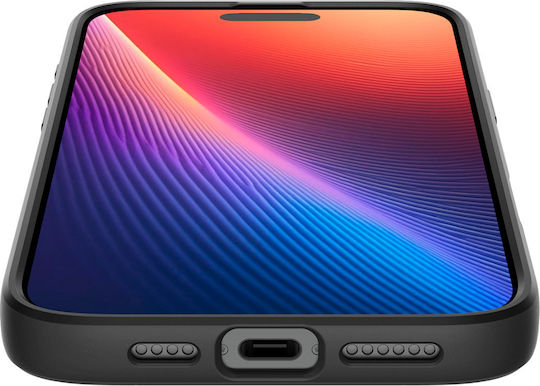 Spigen Liquid Air Back Cover Σιλικόνης 0.3mm Matte Black (iPhone 16 Pro Max) ACS07988 - Image 9