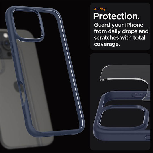 Spigen Ultra Hybrid Back Cover Πλαστικό Navy Μπλε (iPhone 16 Pro Max) ACS07997 - Image 12