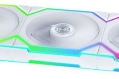 Alternative view of Lian Li UNIFAN SL Wireless Reverse (Include Controller) Case Fan 120mm με RGB Φωτισμό 3τμχ Λευκό