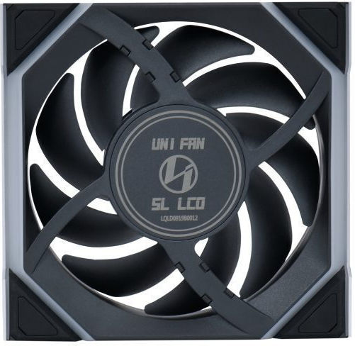Lian Li UNIFAN SL Wireless LCD Reverse (Include Controller) Case Fan 120mm με RGB Φωτισμό 3τμχ - Image 2