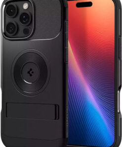 Alternative view of Spigen Slim Armor MagFit Back Cover Πλαστικό 2mm Μαύρο (iPhone 16 Pro Max) ACS08034