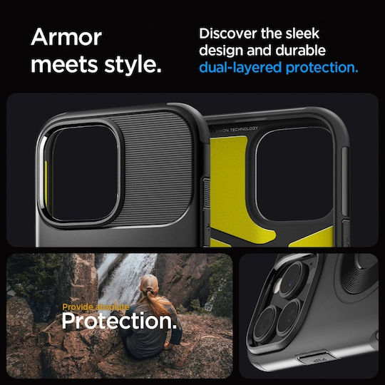 Spigen Slim Armor MagFit Back Cover Πλαστικό 2mm Μαύρο (iPhone 16 Pro Max) ACS08034 - Image 9