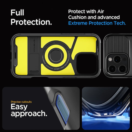Spigen Slim Armor MagFit Back Cover Πλαστικό 2mm Μαύρο (iPhone 16 Pro Max) ACS08034 - Image 12