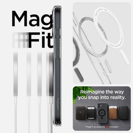 Spigen Ultra Hybrid MagFit Back Cover Πλαστικό 1.2mm Μαύρο (iPhone 16 Plus) ACS08076 - Image 9