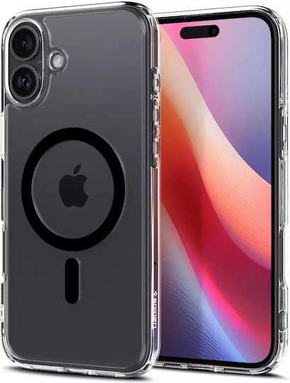 Spigen Ultra Hybrid MagFit Back Cover Πλαστικό 1.2mm Μαύρο (iPhone 16 Plus) ACS08076 - Image 3