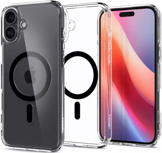 Spigen Ultra Hybrid MagFit Back Cover Πλαστικό 1.2mm Μαύρο (iPhone 16 Plus) ACS08076 - Image 2