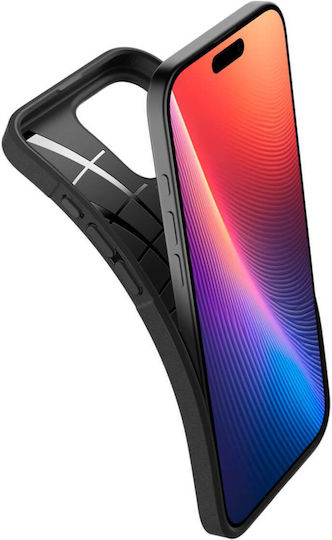 Spigen Core Armor Back Cover Σιλικόνης 1.2mm Μαύρο (iPhone 16 Pro Max) ACS08023 - Image 6