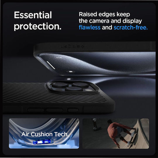 Spigen Core Armor Back Cover Σιλικόνης 1.2mm Μαύρο (iPhone 16 Pro Max) ACS08023 - Image 7