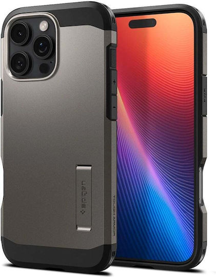 Spigen Tough Armor AI MagFit Back Cover Πλαστικό 2mm Gunmetal (iPhone 16 Pro Max) ACS08012 - Image 9