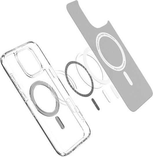 Spigen Ultra Hybrid MagFit Back Cover Πλαστικό 1.2mm Graphite (iPhone 16 Pro) ACS08130 - Image 6