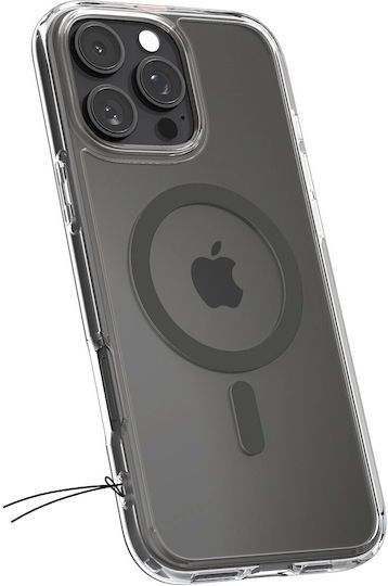 Spigen Ultra Hybrid MagFit Back Cover Πλαστικό 1.2mm Graphite (iPhone 16 Pro) ACS08130 - Image 2