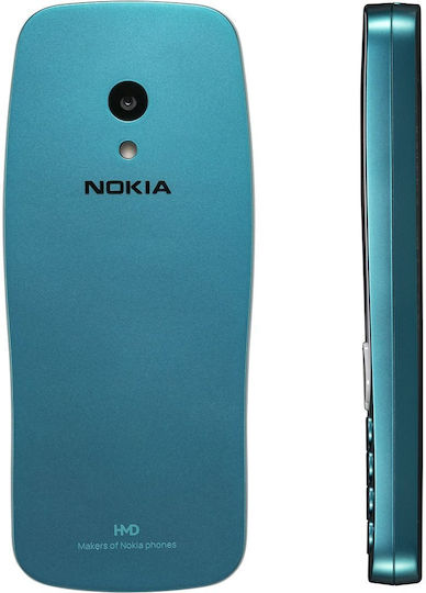 Nokia 3210 Dual SIM Κινητό με Κουμπιά (Αγγλικό Μενού) Scuba Blue - Image 5