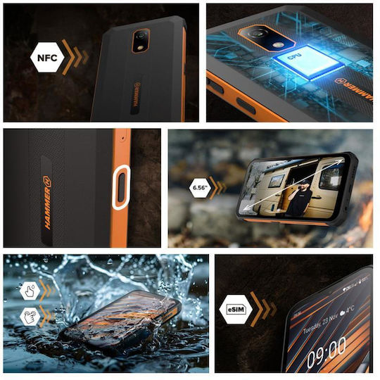 Hammer Iron Va (4/64GB) Ανθεκτικό Smartphone Μαύρο - Image 4