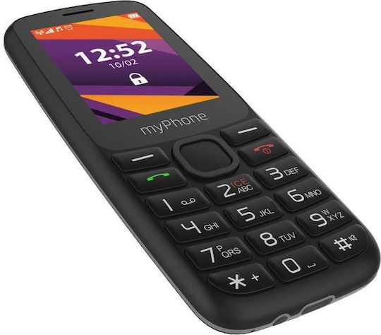 MyPhone 6410 Dual SIM Κινητό με Μεγάλα Κουμπιά (Αγγλικό) Μαύρο - Image 4