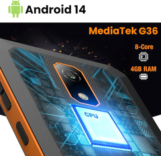Hammer Iron Va (4/64GB) Ανθεκτικό Smartphone Μαύρο - Image 6