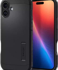 Alternative view of Spigen Tough Armor AI MagFit Back Cover Πλαστικό 2mm Μαύρο (iPhone 16) ACS08216