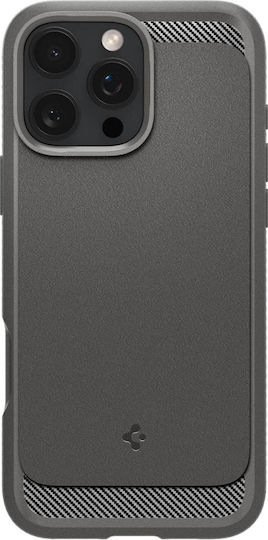 Spigen Rugged Armor MagFit Back Cover Πλαστικό 2mm Γκρι (iPhone 16 Pro) ACS08116 - Image 6