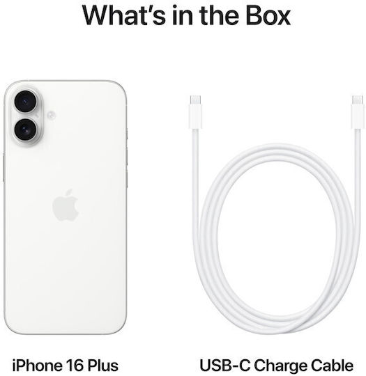 Apple iPhone 16 Plus (8/128GB) White - Image 6