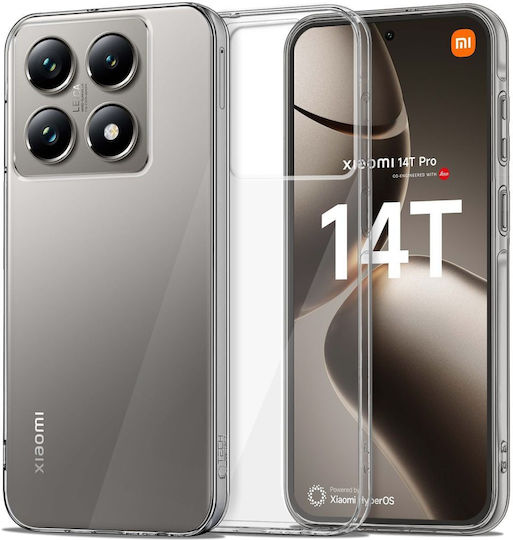Tech-Protect Flexair Hybrid Back Cover Πλαστικό / Σιλικόνης 1.5mm Διάφανο (Xiaomi 14T)