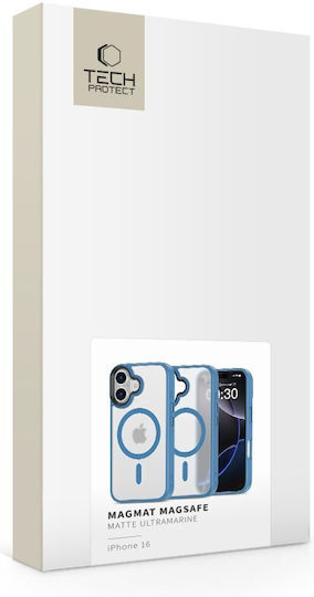 Tech-Protect Magmat Back Cover Πλαστικό / Σιλικόνης 2mm Μπλε (iPhone 16) - Image 5
