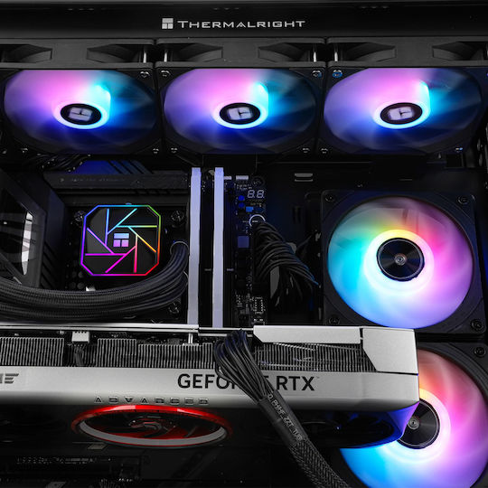Thermalright Aqua Elite 360 Υδρόψυξη Επεξεργαστή Τριπλού Ανεμιστήρα 120mm για Socket 1700/1200/115x με ARGB Φωτισμό - Image 4