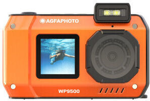 AgfaPhoto WP9500 Compact Φωτογραφική Μηχανή 24MP Πορτοκαλί - Image 2