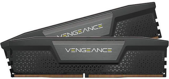 Corsair Vengeance DDR5 32GB RAM με 2x16GB Modules και Ταχύτητα 6000 για Desktop CMK32GX5M2B6000C38 - Image 2