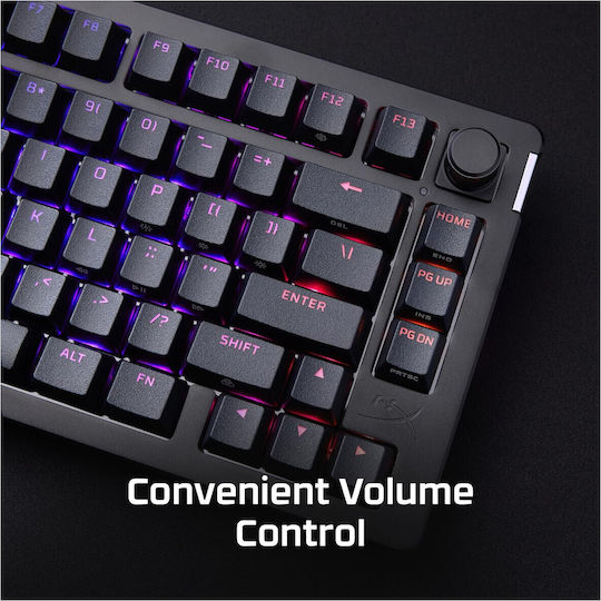 HyperX Alloy Rise 75 Ασύρματο Gaming Μηχανικό Πληκτρολόγιο με RGB φωτισμό (Αγγλικό US) - Image 8