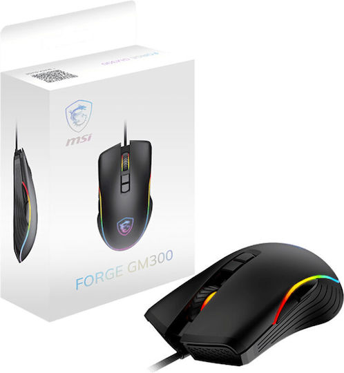 MSI Forge GM300 RGB Gaming Ποντίκι 7200 DPI Μαύρο - Image 5