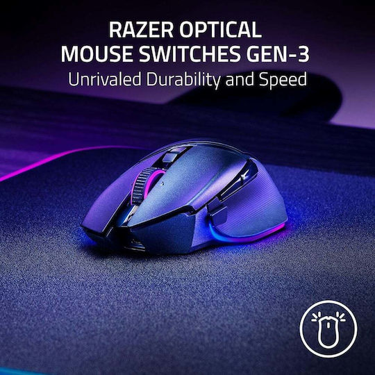 Razer Basilisk V3 Pro 35K Ασύρματο RGB Gaming Ποντίκι 35000 DPI Μαύρο - Image 6