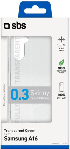 SBS Back Cover Σιλικόνης Διάφανο (Samsung A16 5G, SBS) - Image 2