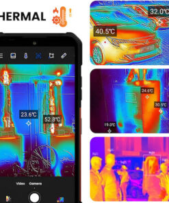 Alternative view of Hammer Construction 2 Thermal 5G (8/256GB) Ανθεκτικό Smartphone Μαύρο