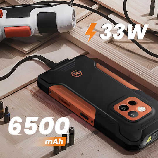 Hammer Construction 2 Thermal 5G (8/256GB) Ανθεκτικό Smartphone Μαύρο - Image 3