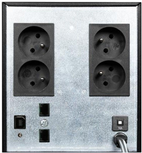 Ever NETLINE RT 1000 UPS Line-Interactive 1000VA 900W με 8 IEC Πρίζες - Image 2