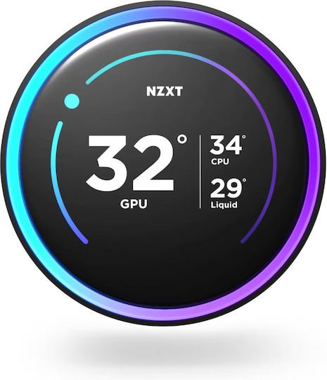 NZXT Kraken Elite 360 (v2) Υδρόψυξη Επεξεργαστή Τριπλού Ανεμιστήρα 120mm για Socket AM4/AM5/1700/1200 με RGB Φωτισμό - Image 5